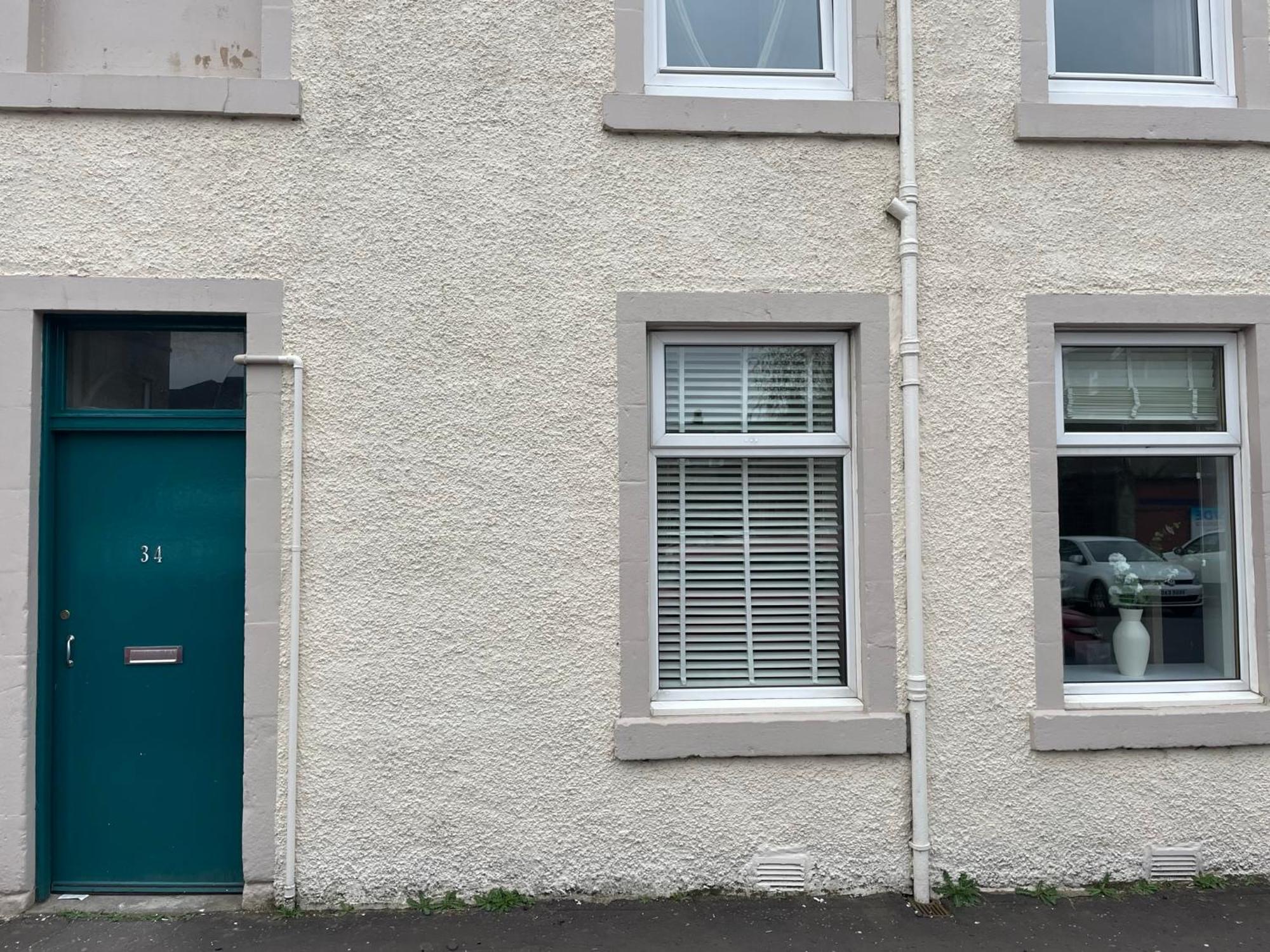 Cosy James Street Park 2 Bedroom, Ground Floor Apartment, Garden へレンズバラ エクステリア 写真